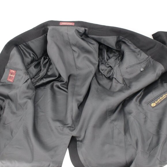 Nordstrom x Loro Piana Sport Coat Men's 48L Classic Cashmere Two Button Black - Picture 10 of 14